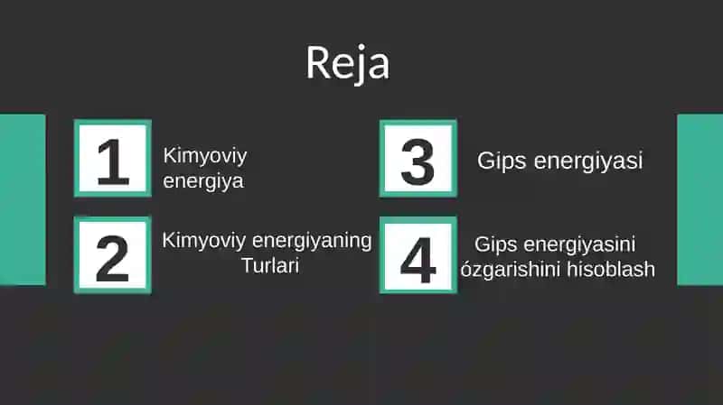 Kimyoviy energiyani aniqlovchi laboratoriya ishi 2
