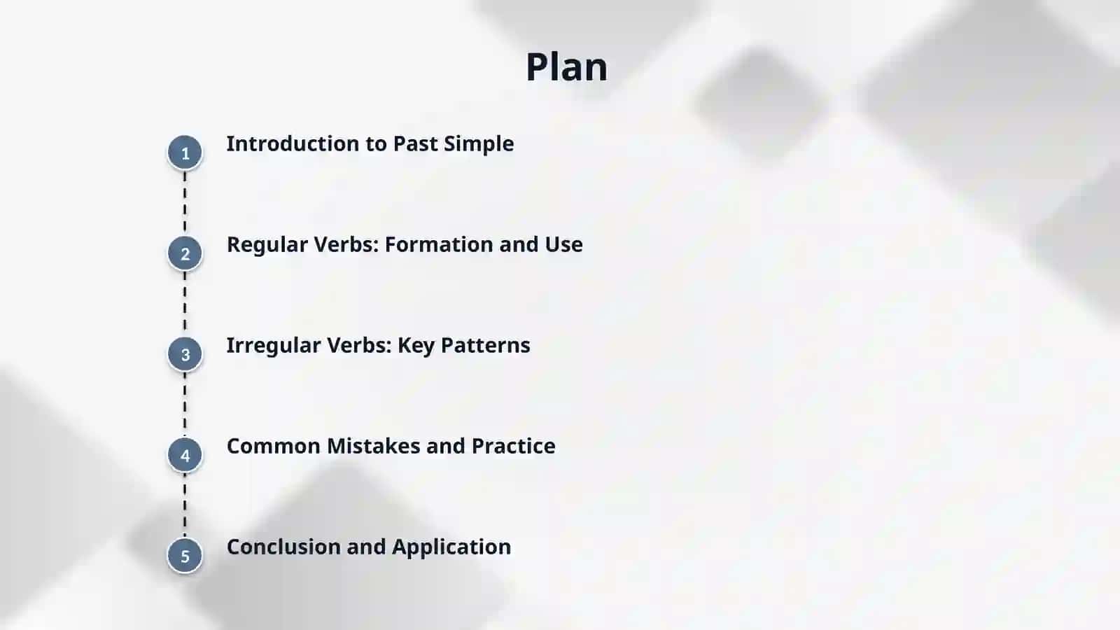 Past simple 2