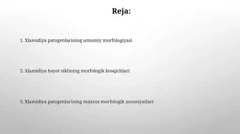 Xlamidiya morfologiyasining diagnostik ahamiyati 2