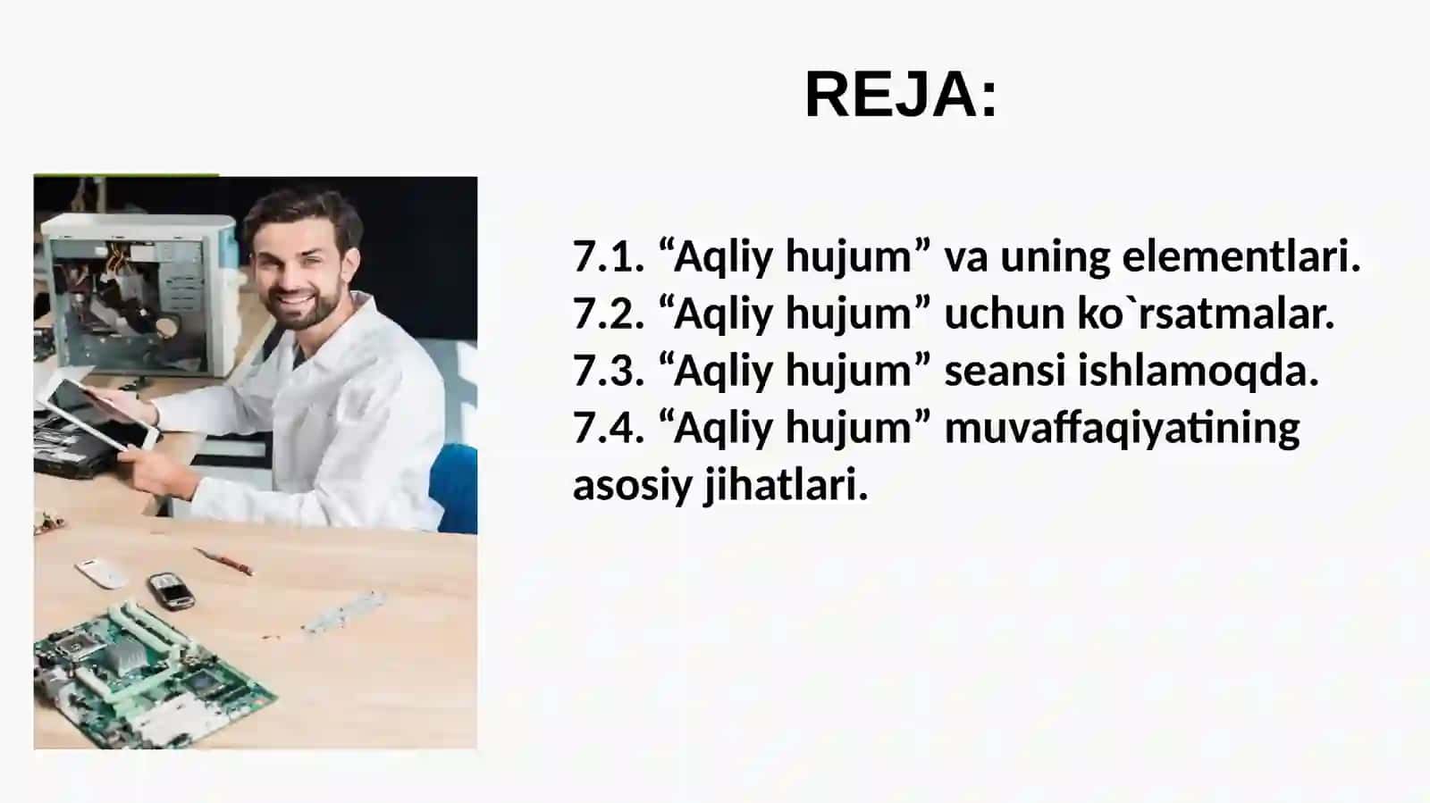 “AQLIY HUJUM” 2