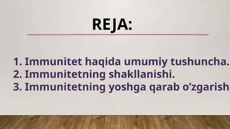 Mikrobiologiyada Immunitetning ahamiyat 2