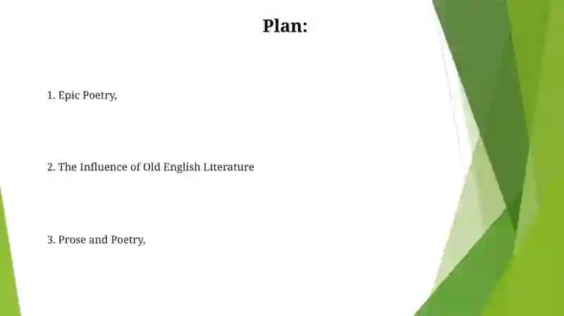 Old English Literature 2