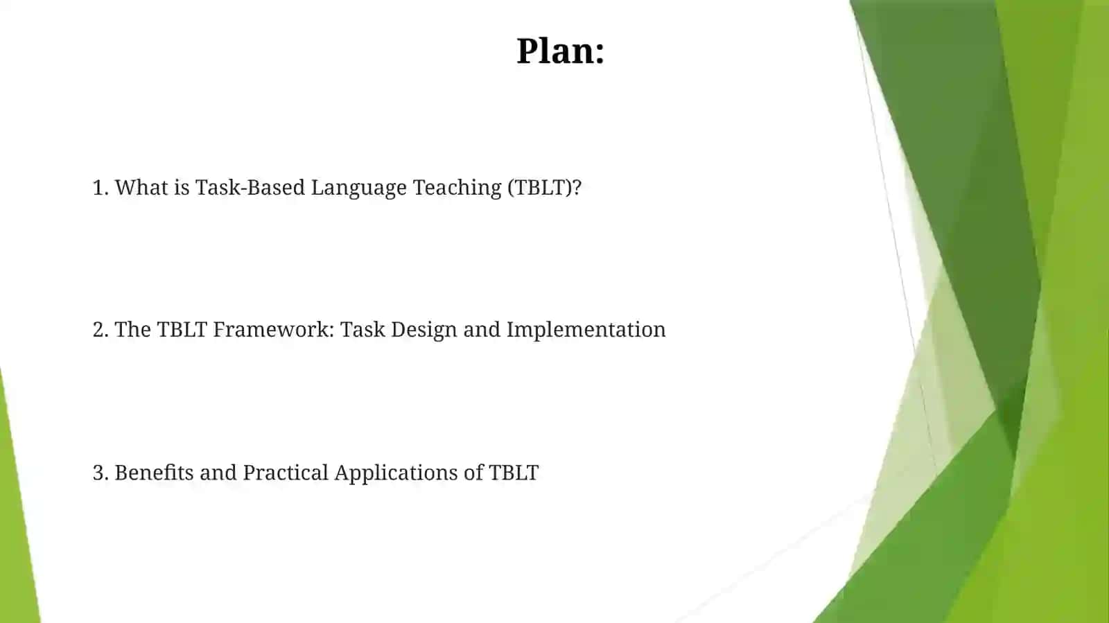 Task-Based Language Teaching 2