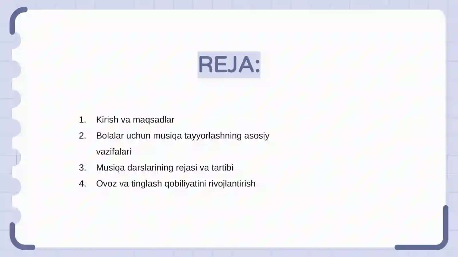 Bolalar uchun musiqa tayyorlov 2