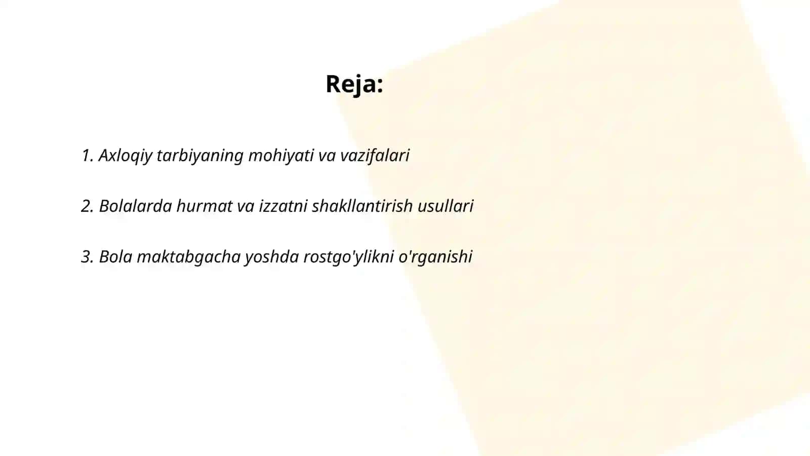 Axloqiy Tarbiya 2