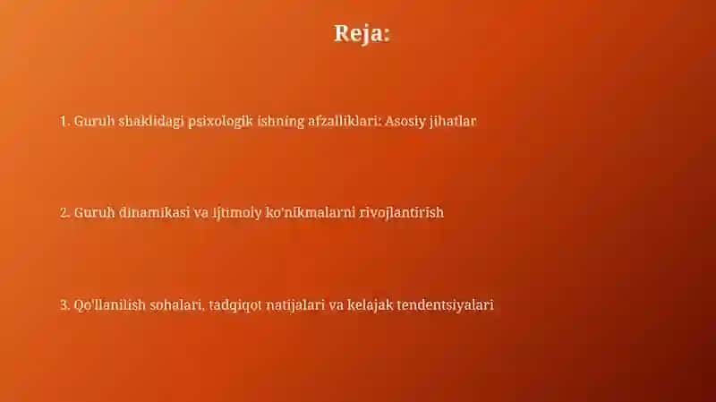 Psixologikishningguruhlishakliningafzalliklari 2