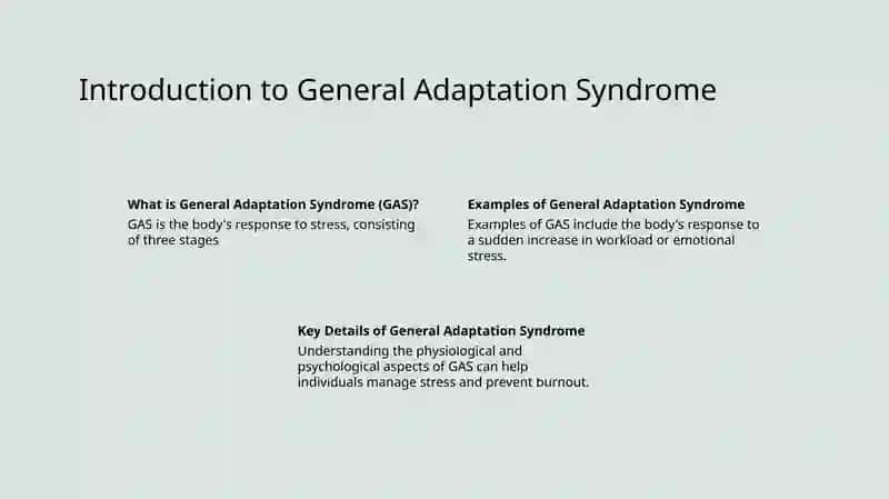General Adaptation Syndrome 2