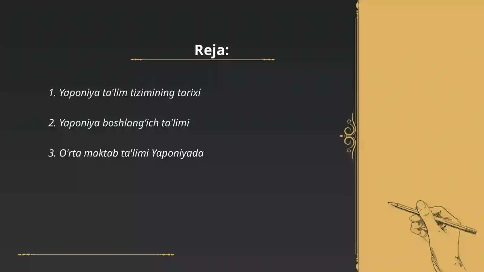 Yaponiya ta'lim tizimi 2