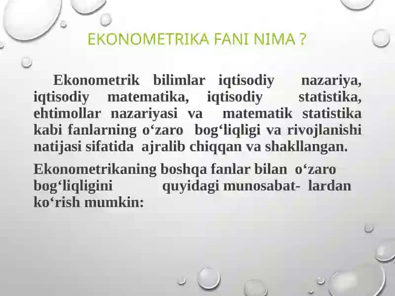 Dinamik makro iqtisodiyot 2
