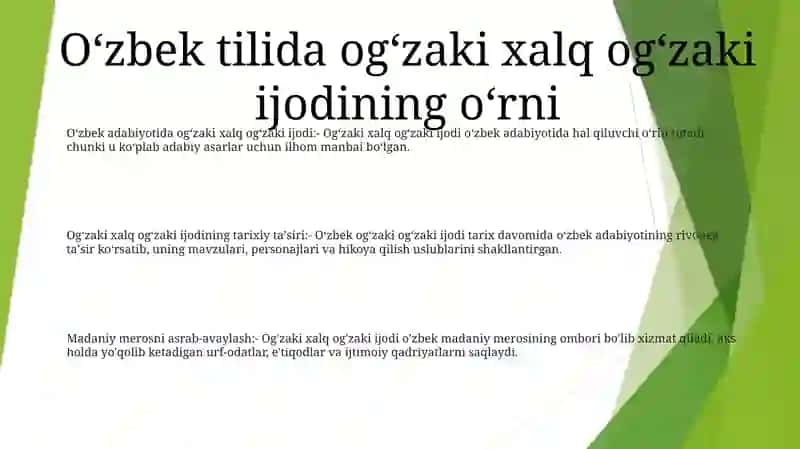Oʻzbek Tilining Adabiy Me'Yorlari 2