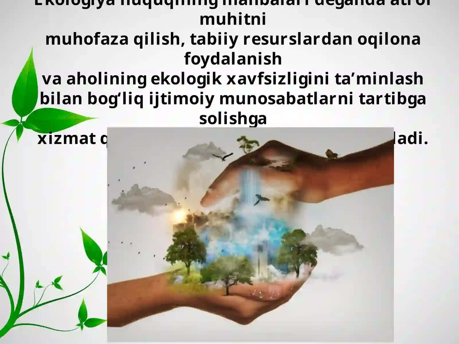 Ekologiya huquqi 2
