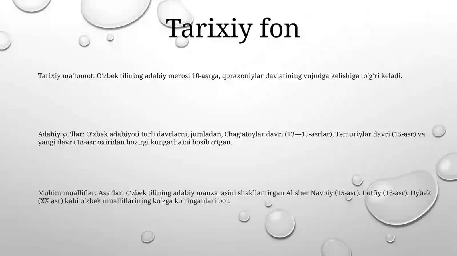 Oʻzbek Tilining Adabiy Be'Yorlari 2