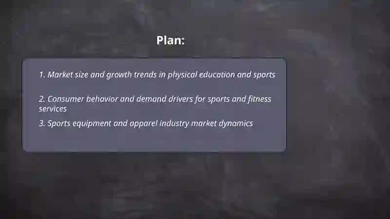 Market in the field of physical education and sports 2