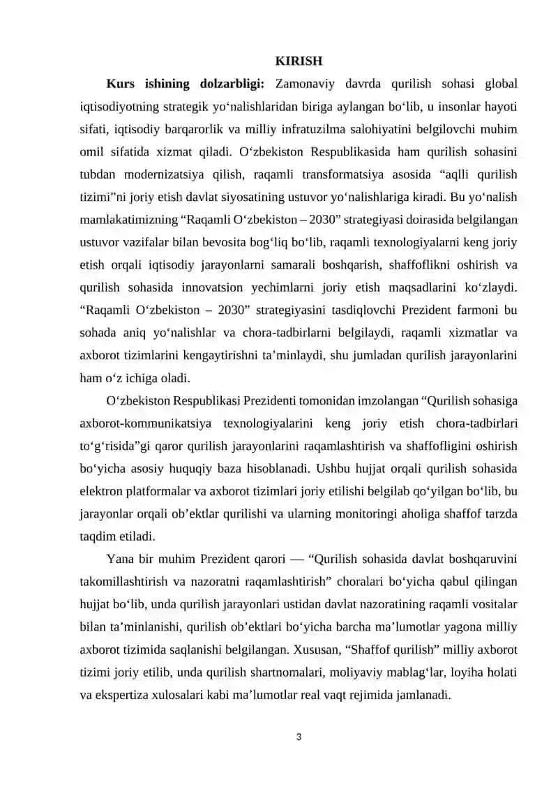 Aqlli qurilish tizimi 2