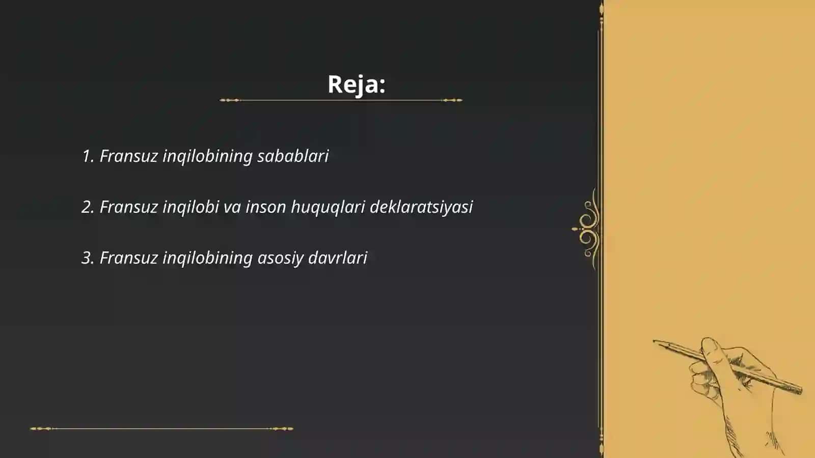 Fransuz inqilobi va dunyo 2