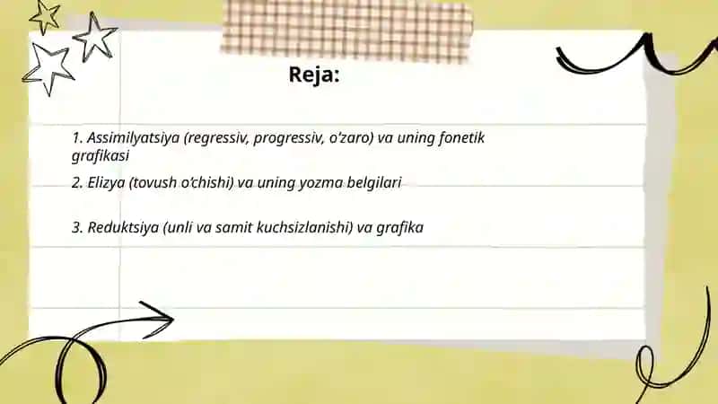 Nutq tovushlarining fonetik oʻzgarishlari 2