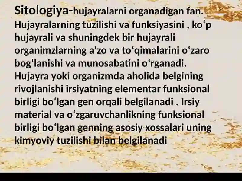 Sitologiya 2