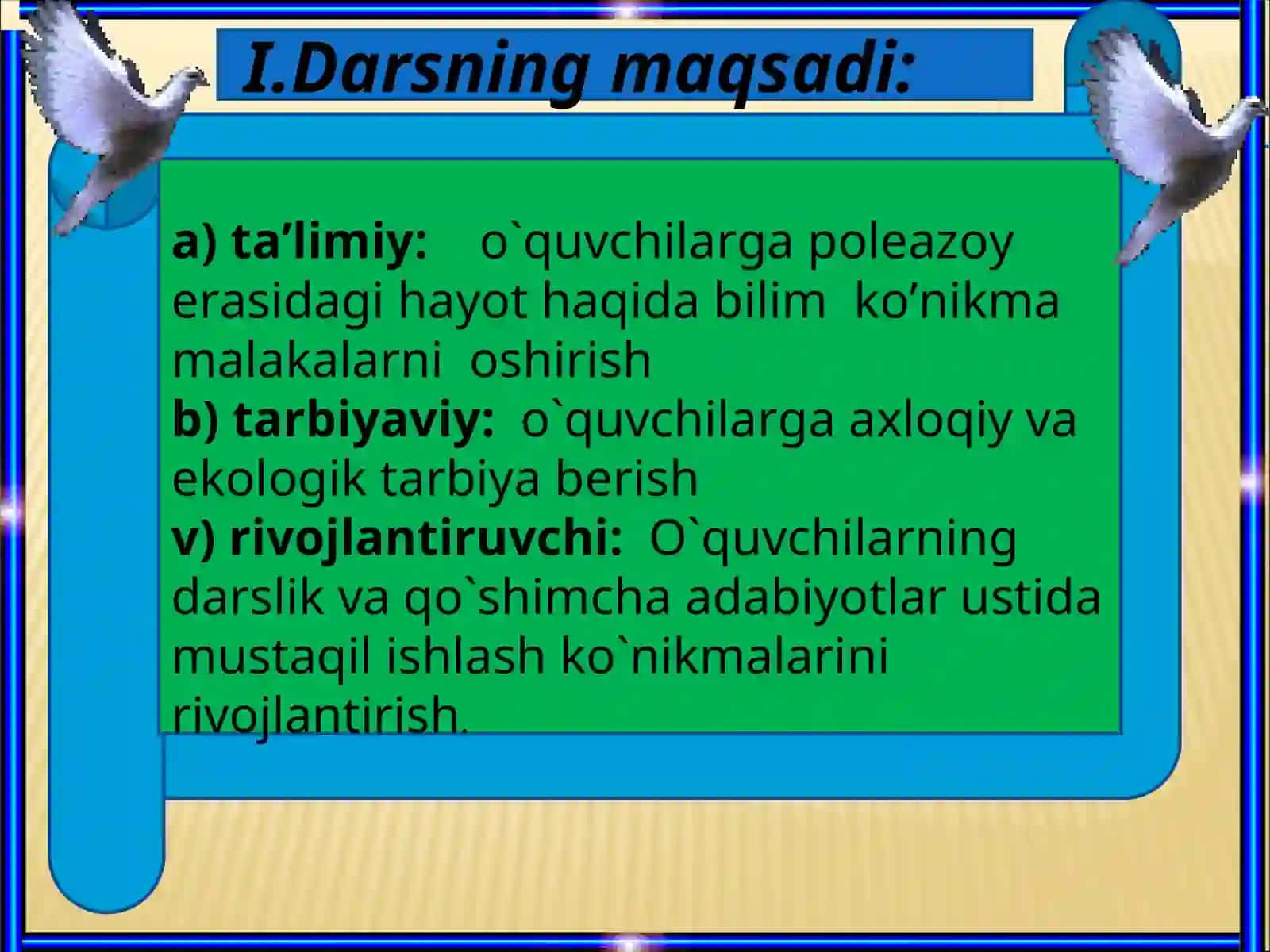 Poleozoy erasidagi hayot 2