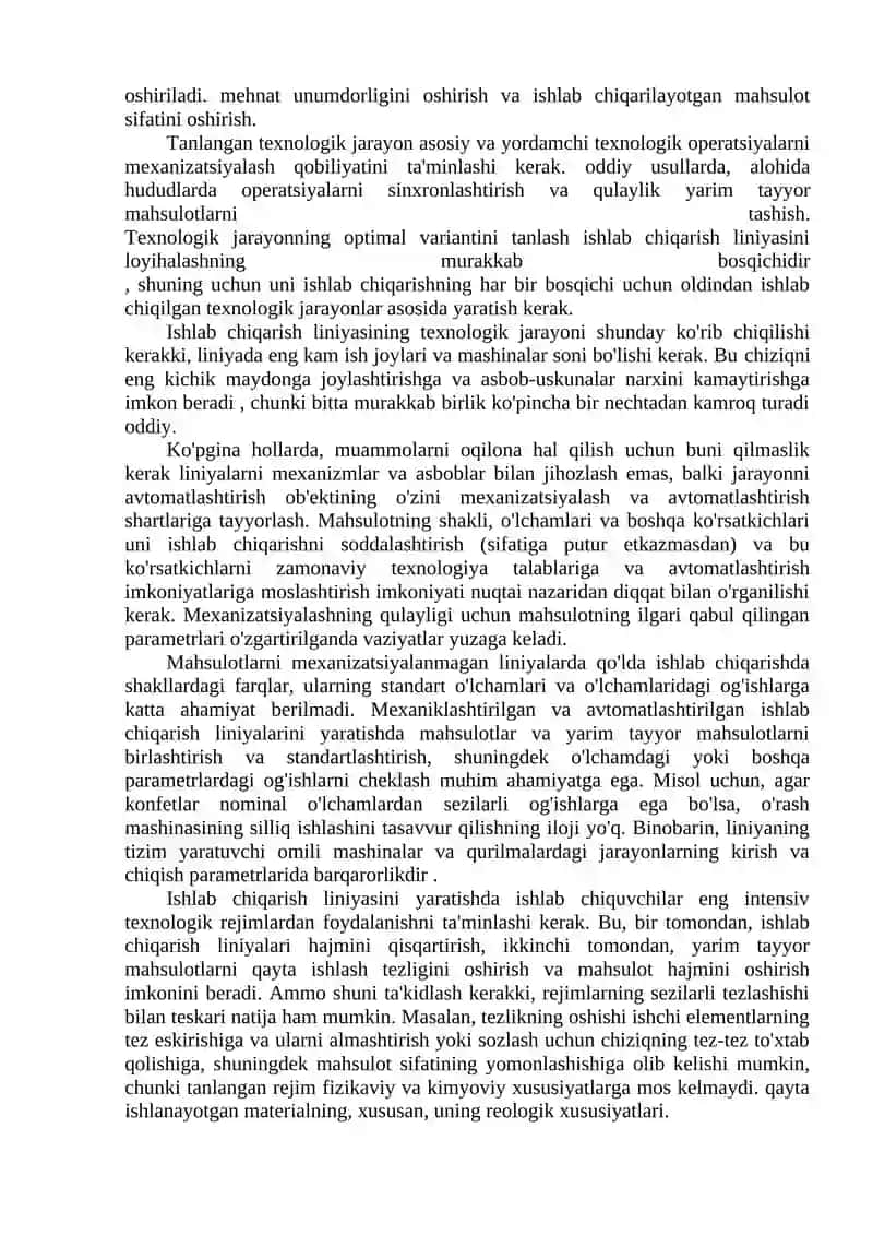 TEXNOLOGIK OQIM TURLARI 2