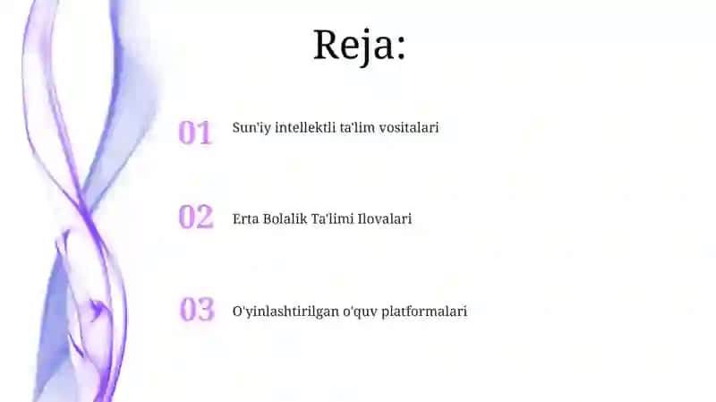 Erta Bolalik Ta'limi Ilovalari 2
