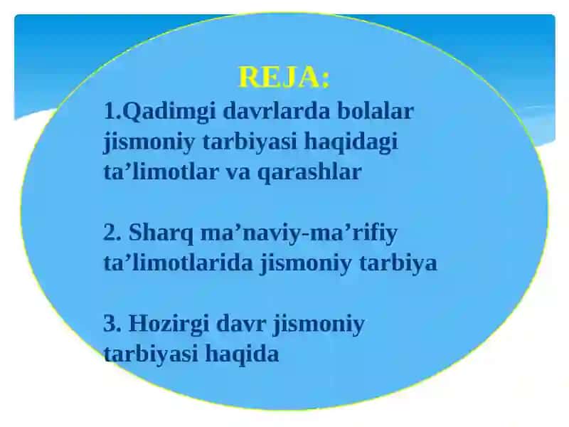 Jismoniy tarbiya nazariyasi va metodikasi 2
