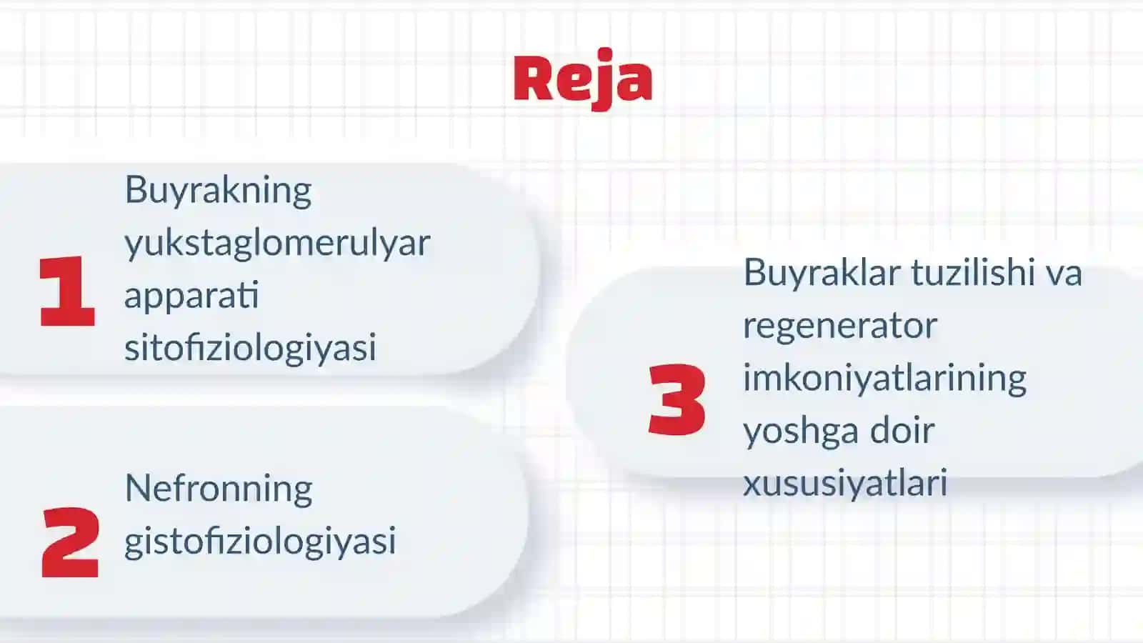 Buyrakning yukstaglomerulyar apparati sitofiziologiyasi. Nefronning gistofiziologiyasi . Buyraklar tuzilishi va regenerator imkoniyatlarining yoshga doir xususiyatlari 2