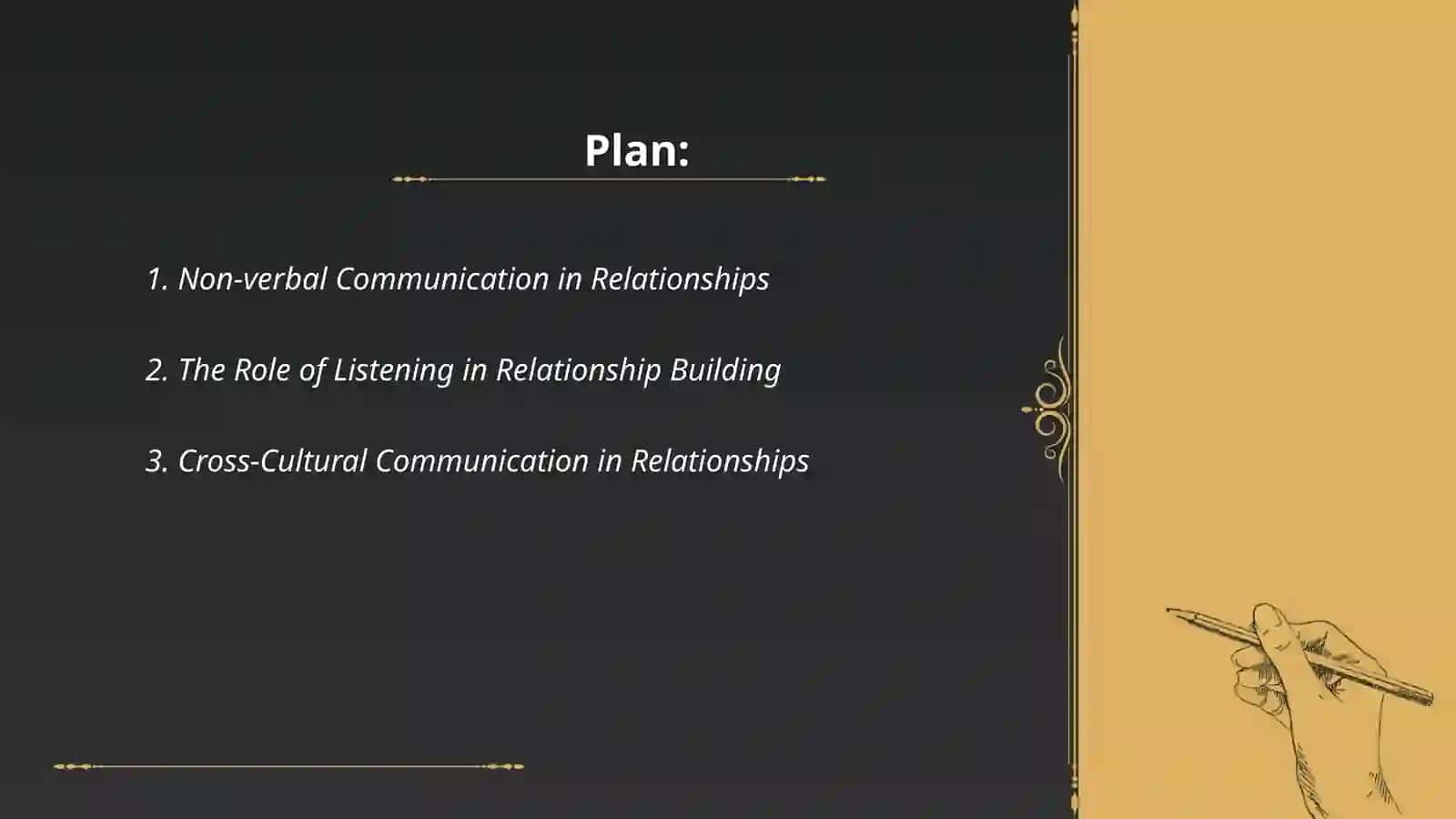 Non-verbal Communication in Relationships 2
