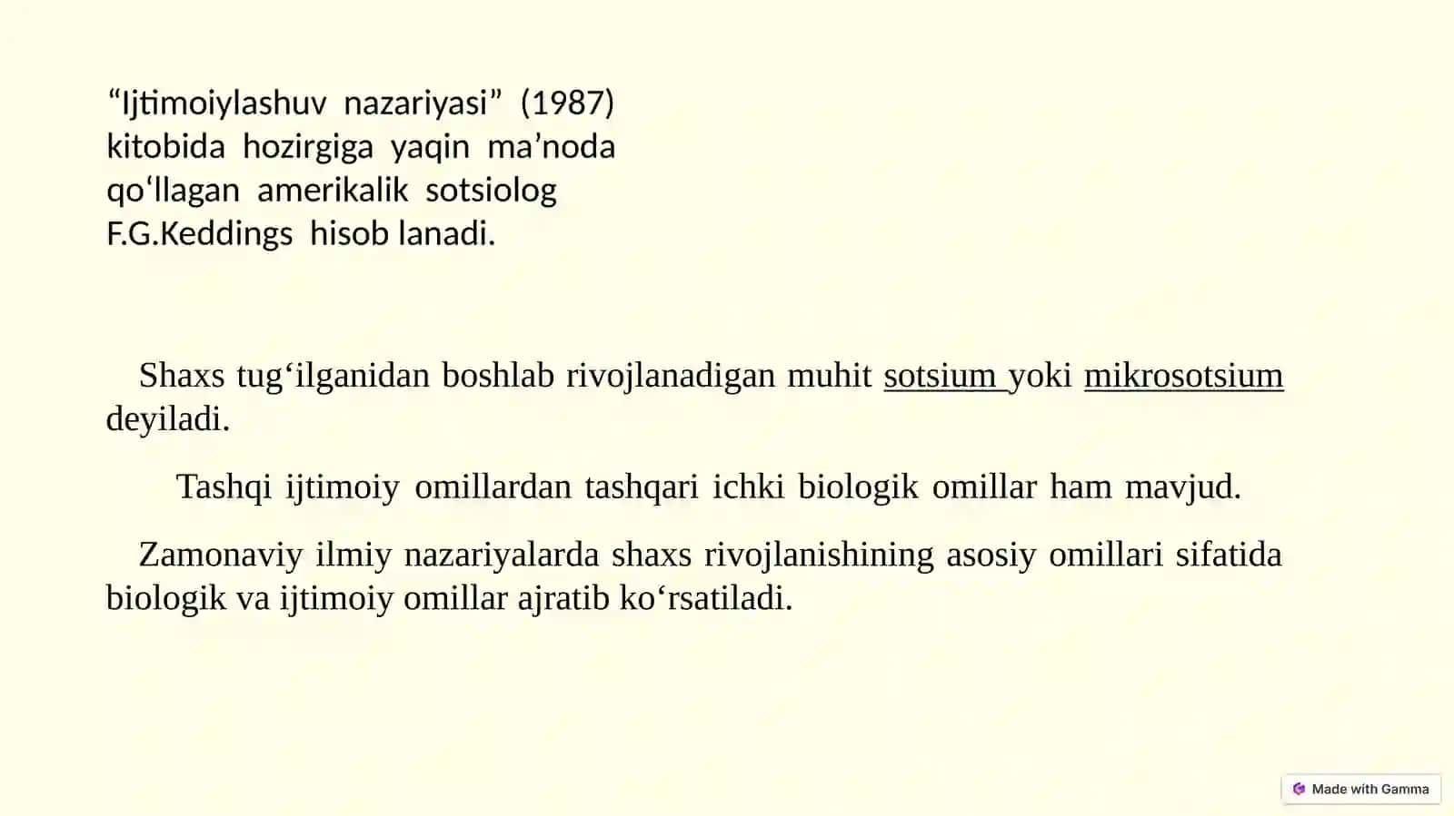 Ijtimoiylashuv omillari va vositalari 2