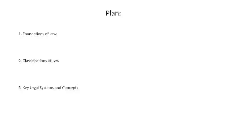Types of Law Presentation 2