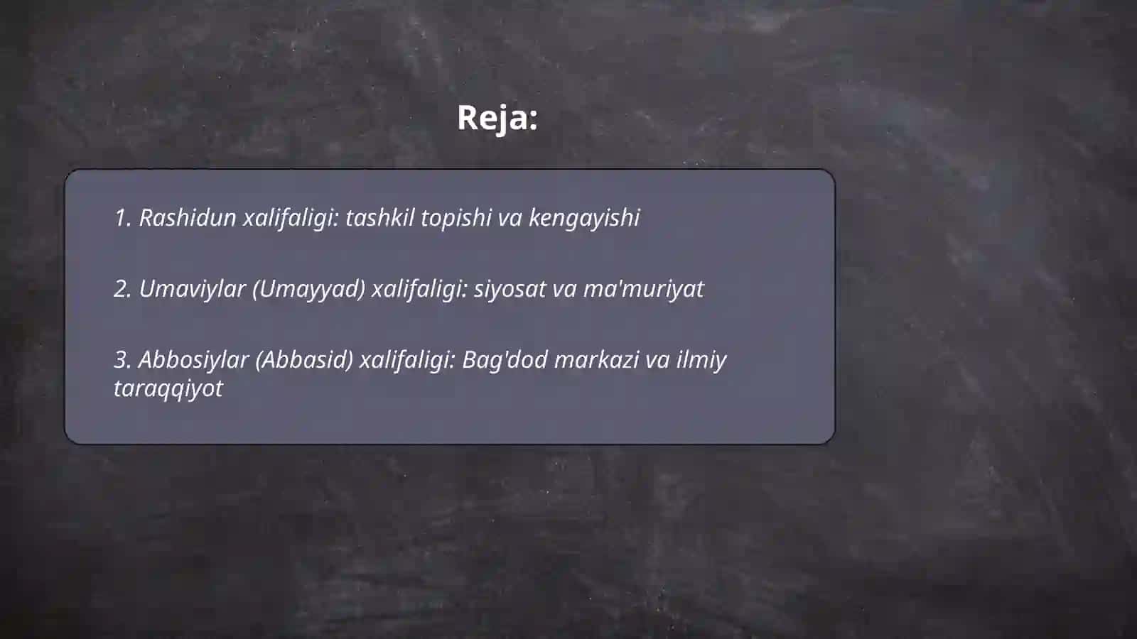 Arab xalifaligi davlatlari 2