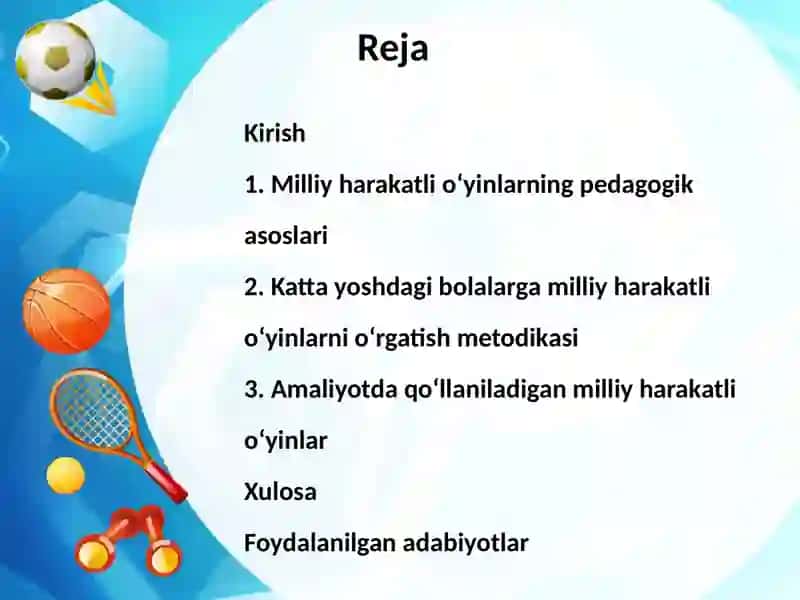 Milliy harakatli o'yinlar 2