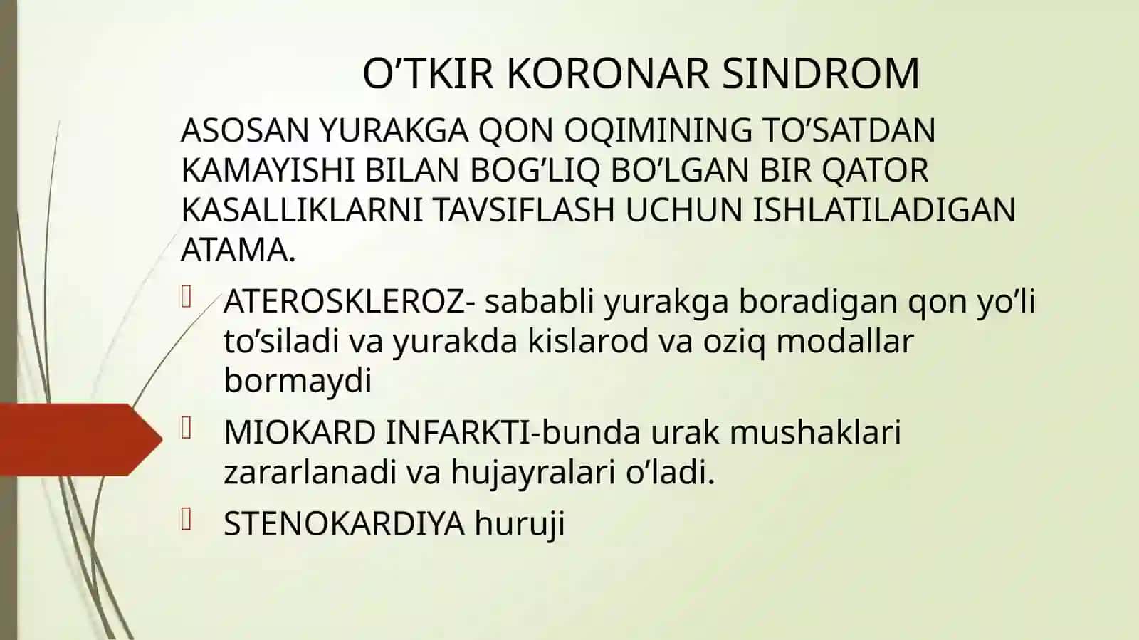 O’TKIR KORONAR SINDROM 2