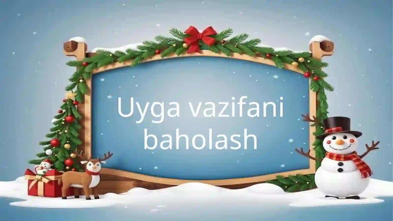 Uygavazifa nazorati 2