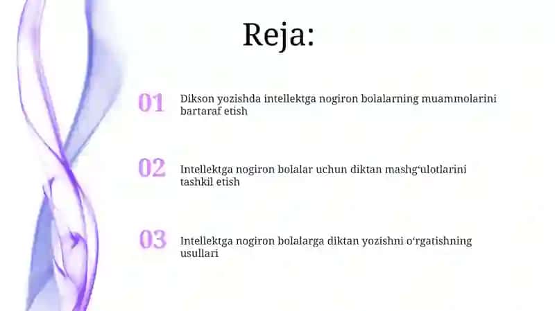 Aqli zaif o‘quvchilarni diktant yozishga o‘rgatish 2
