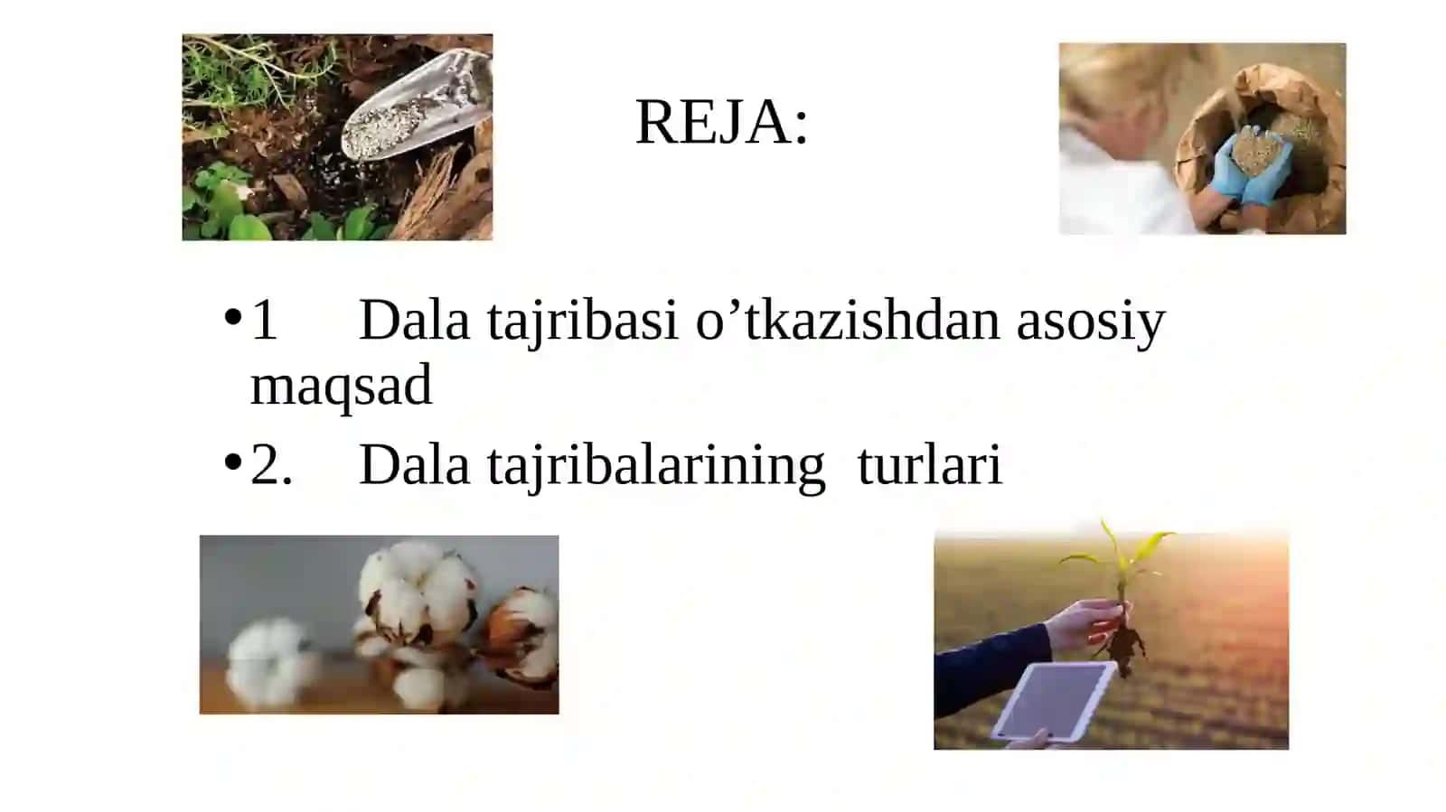Dala tajribasi va uning xususiyatlari 2