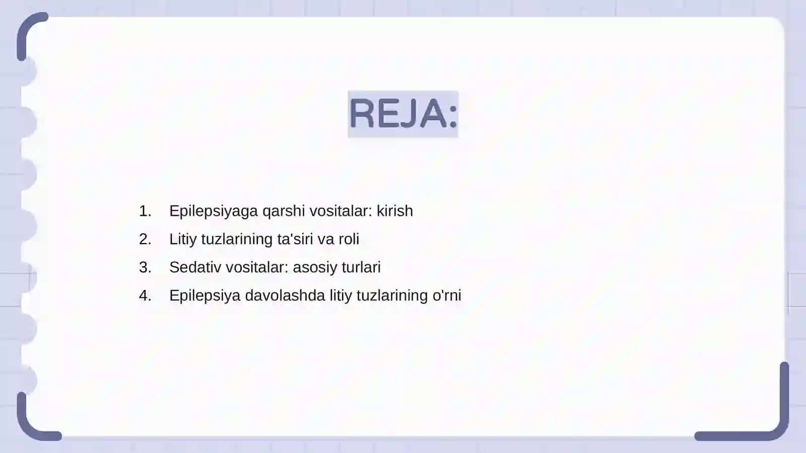 Epilepsiyaga qarshi vositalari 2