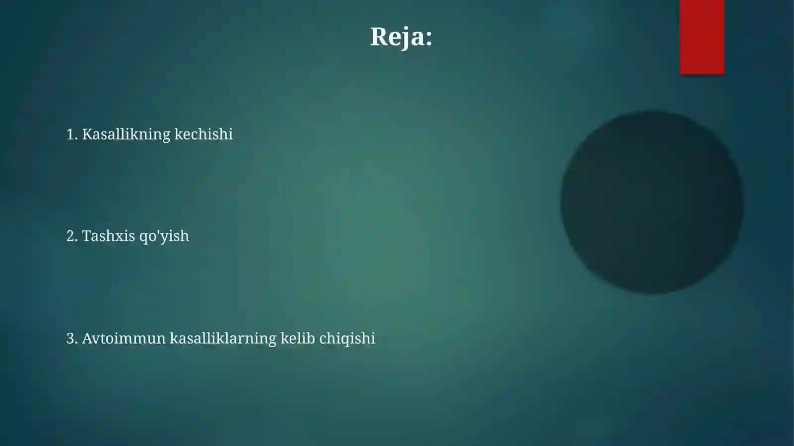 Autoimmunkasalliklarkelibchiqishi,kechishi,diagnostikasi 2