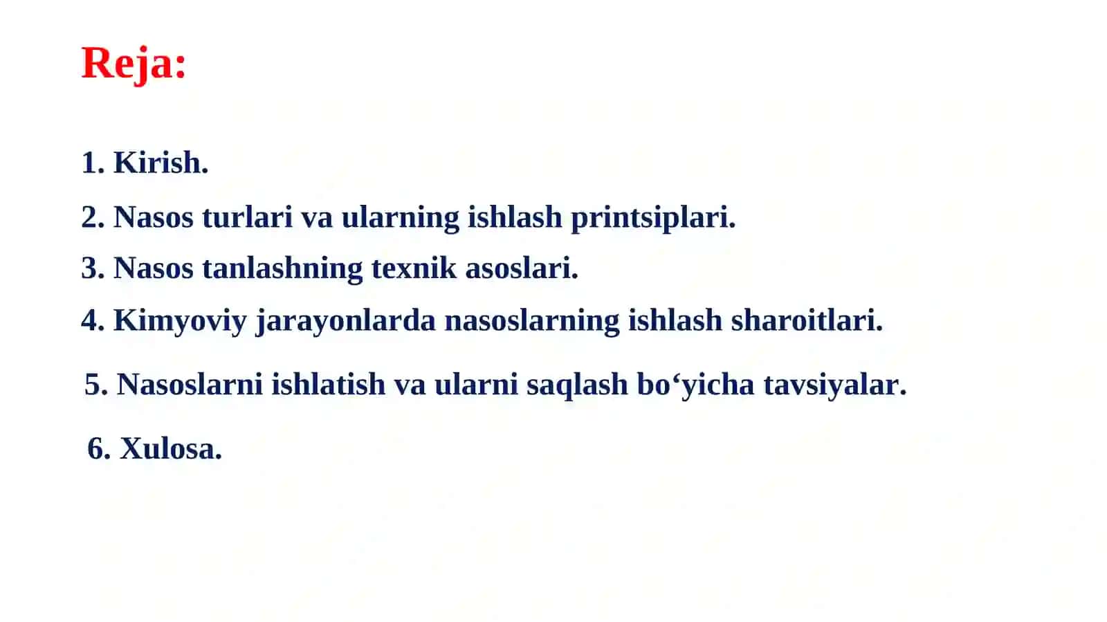 Kimyoviy qurilmalar ganasostanlash 2