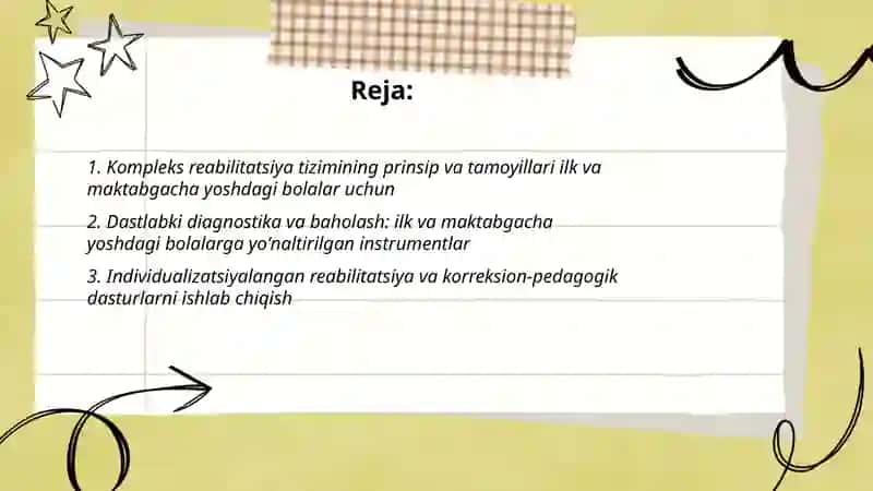 Kompleks reabilitatsiya tizimi 2