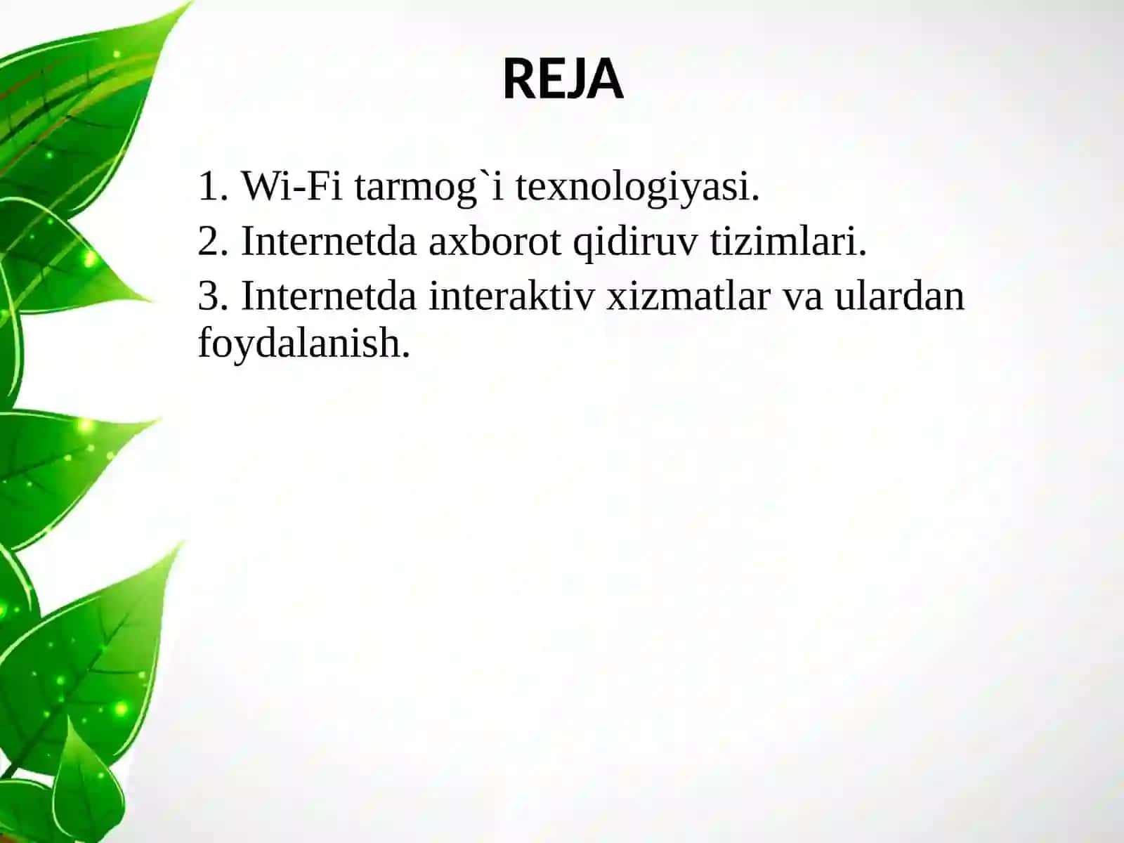WI-FI Tarmog`i Texnologiyasi 2