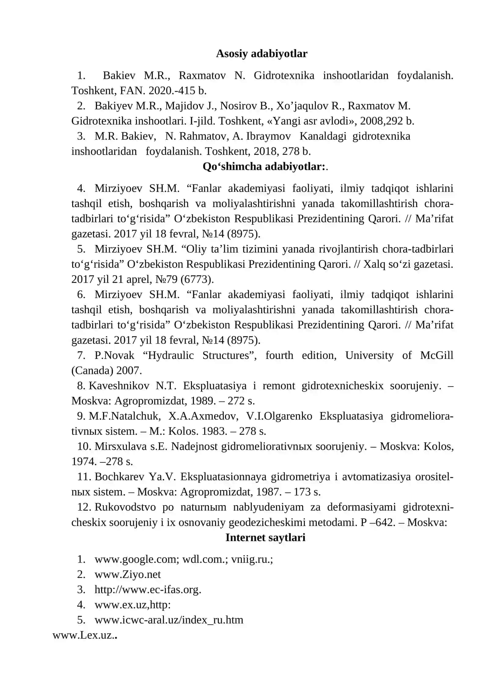 Kanaldagi filtratsiya jarayoni 2