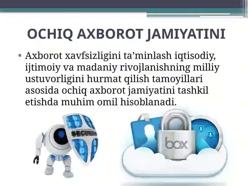 OCHIQ AXBOROT JAMIYATINI 2