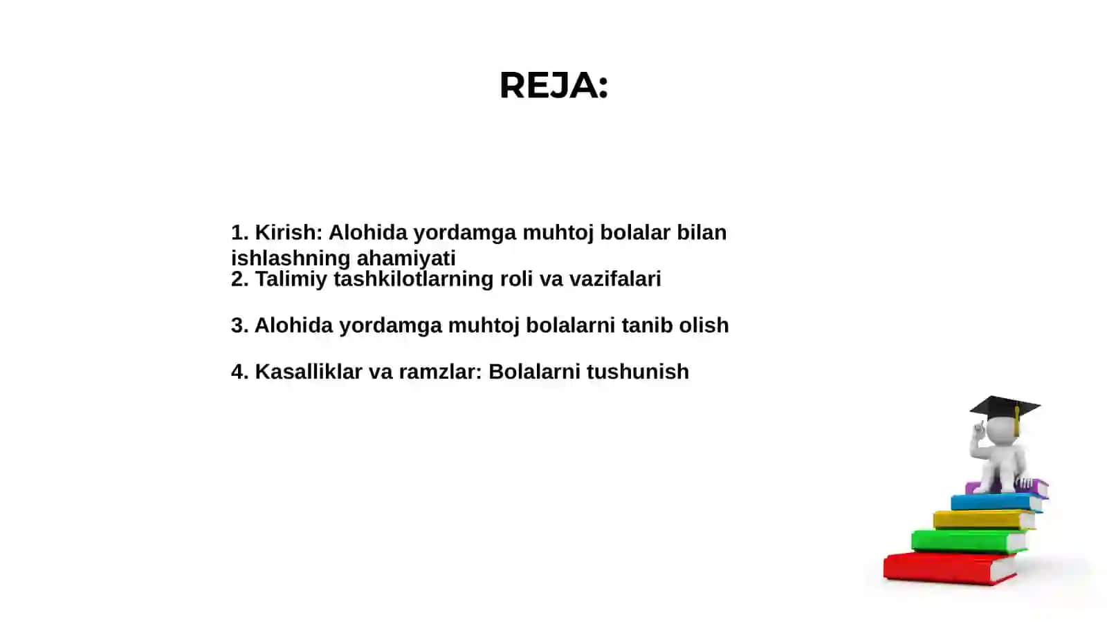 Alohida yordamga muhtoj bolalar bilan ishlash 2