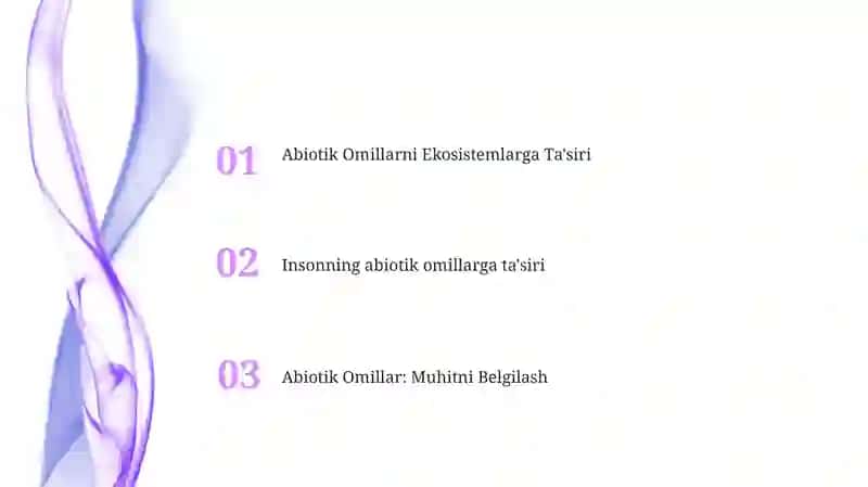 Abiotik Omillarni Ekosistemlarga Ta'siri 2