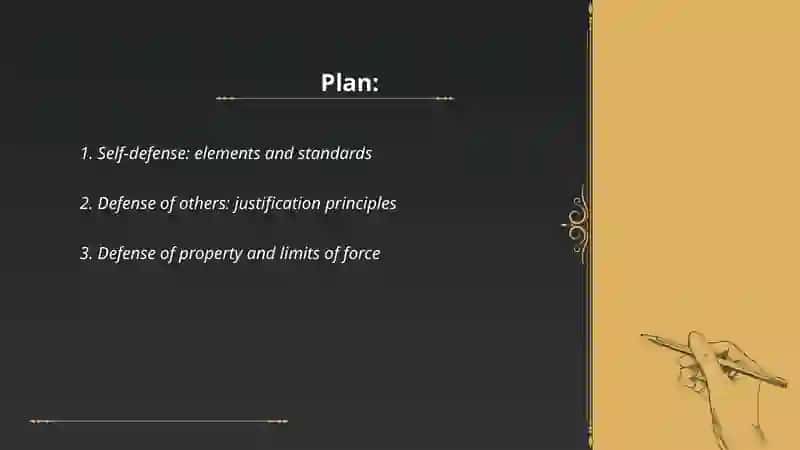 Justified acts in criminal Law 2