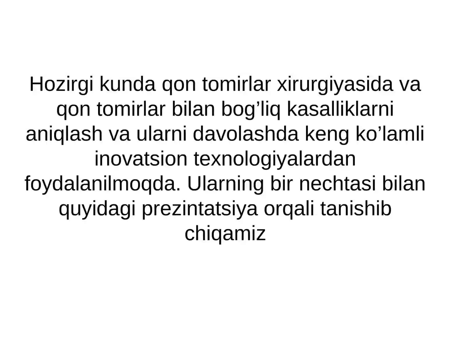 Robot yordamida jarrohlik: Da Vinchi Jarrohlik tizimi 2