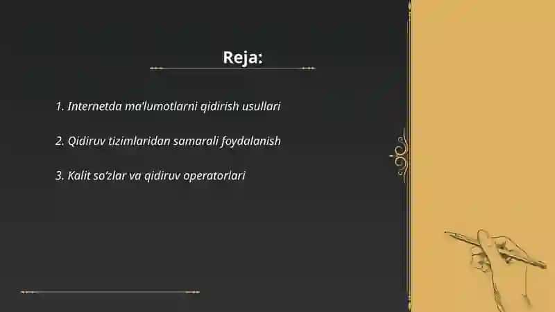 Internetda maʼlumotlarni qidirish usullari 2