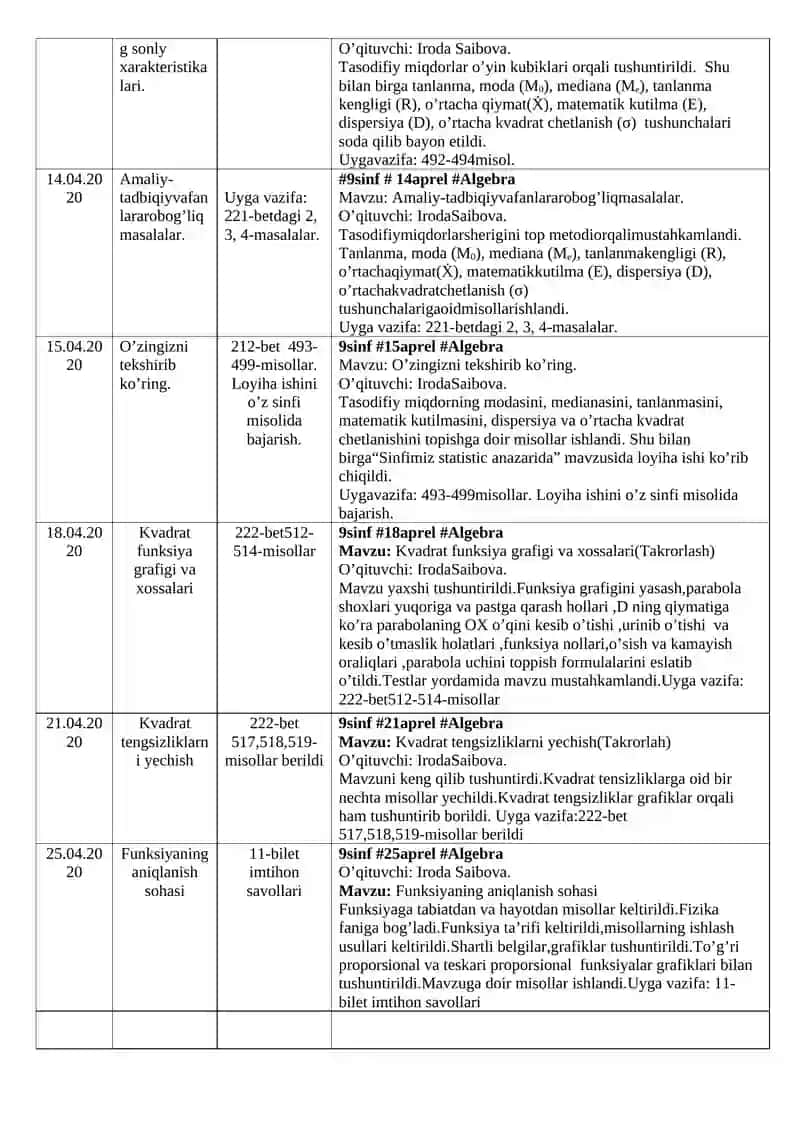 Cheksiz kamayuvchi geometrik progressiya 2