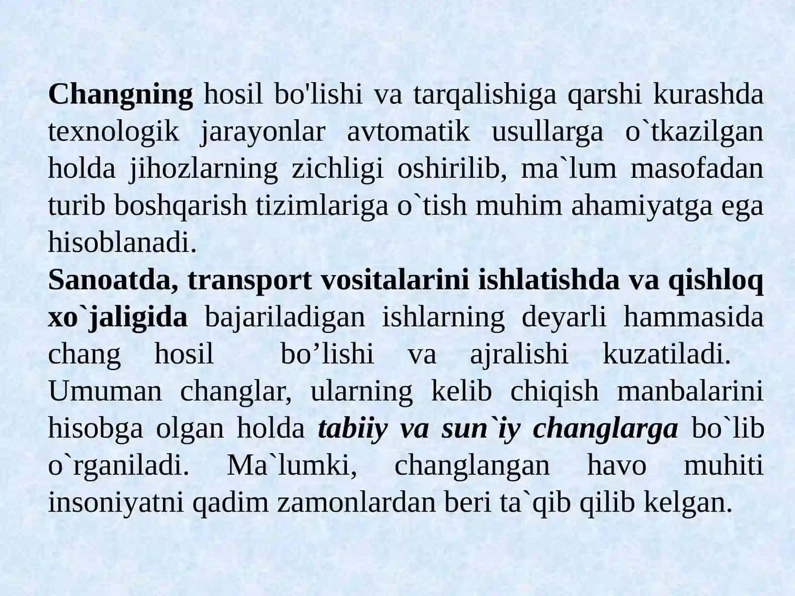 Ishlabchiqarishchangivashovqin 2