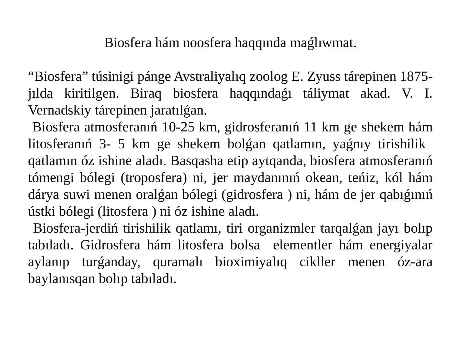TABIATTI QORǴAWDÍŃ ILIMIY TIYKARLARÍ 2